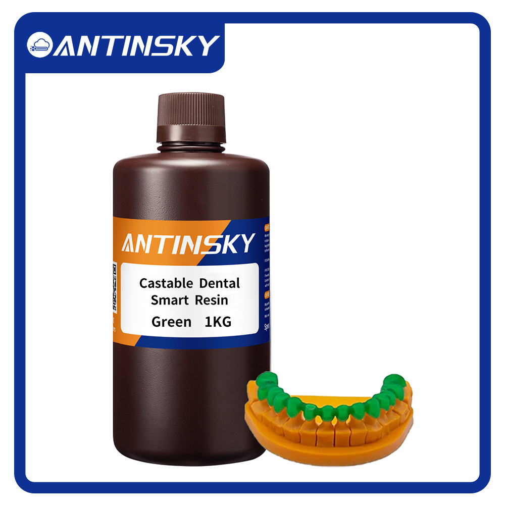 Dental 3D Printer Resin - Résine dentaire moulable Antinsky à durcissement