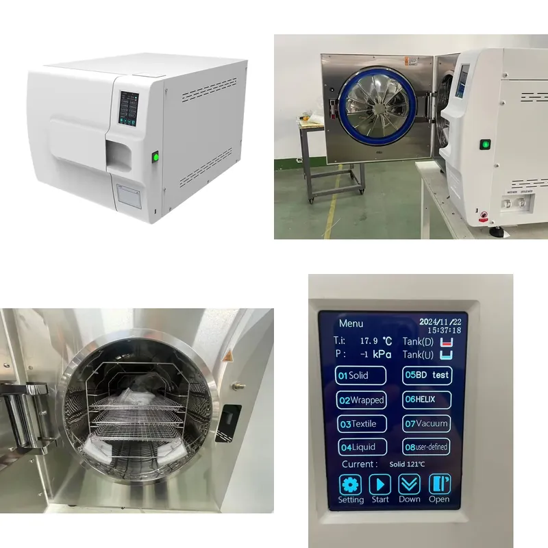 Dental Autoclave Sterilizer 18L - Stérilisateur à vapeur de table automatique