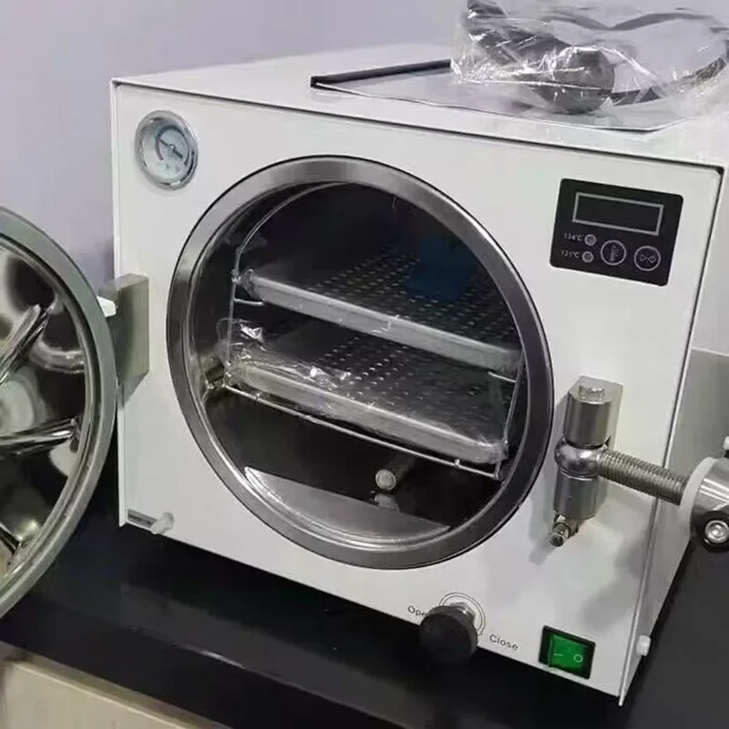 Dental Autoclave Sterilizer 18L - Autoclave dentaire vertical 14L/18L, stérilisateur portable,