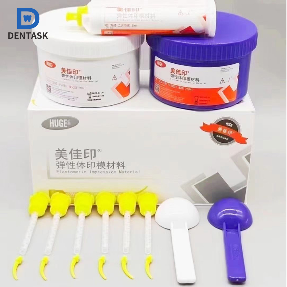 Dental Impression Material Kit - Matériel d'empreinte dentaire en silicone, pâte