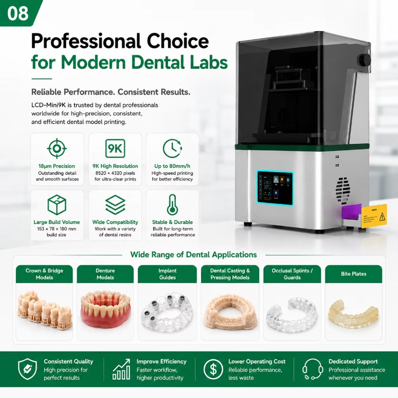 Imprimante 3D de laboratoire d - Dental 3D Printer Resin avis et prix
