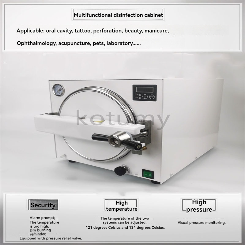 Stérilisateur vertical portabl - Dental Autoclave Sterilizer 18L avis et prix