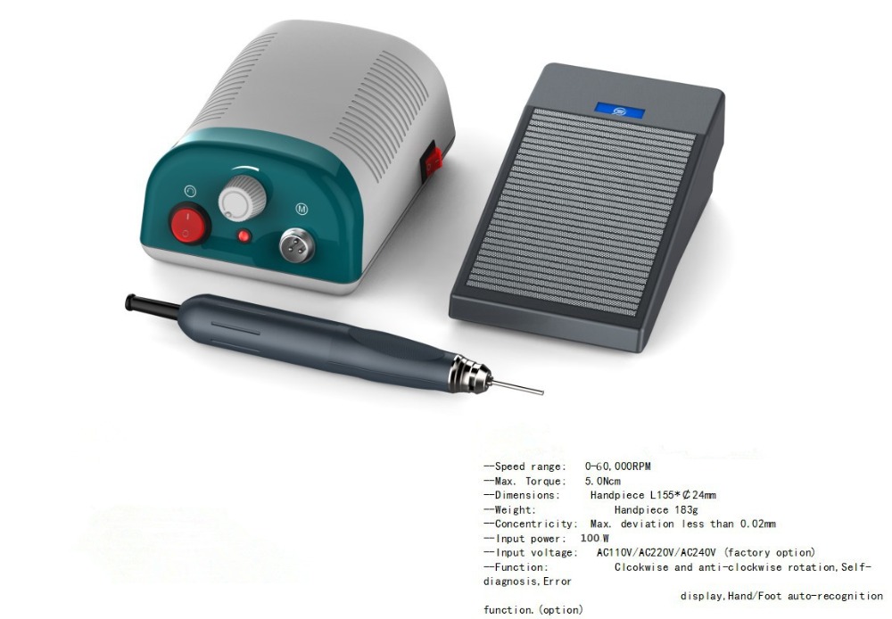 Micromoteur sans balais sans c - Dental Lab Micromotor 50K Rpm avis et prix